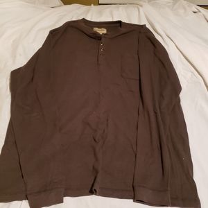 Boulder Creek Waffle Henley Long Sleeve Shirt